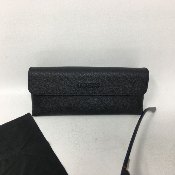 Guess GU 1943 Square Full Rim Designer Glasses, Men's Matte Blue 56-17-145 - Picture 7 of 14